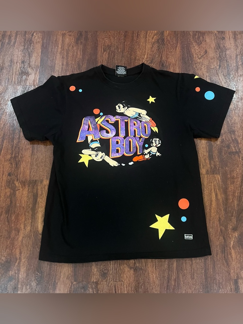 Astro Boy Black Graphic Short Sleeve Tee